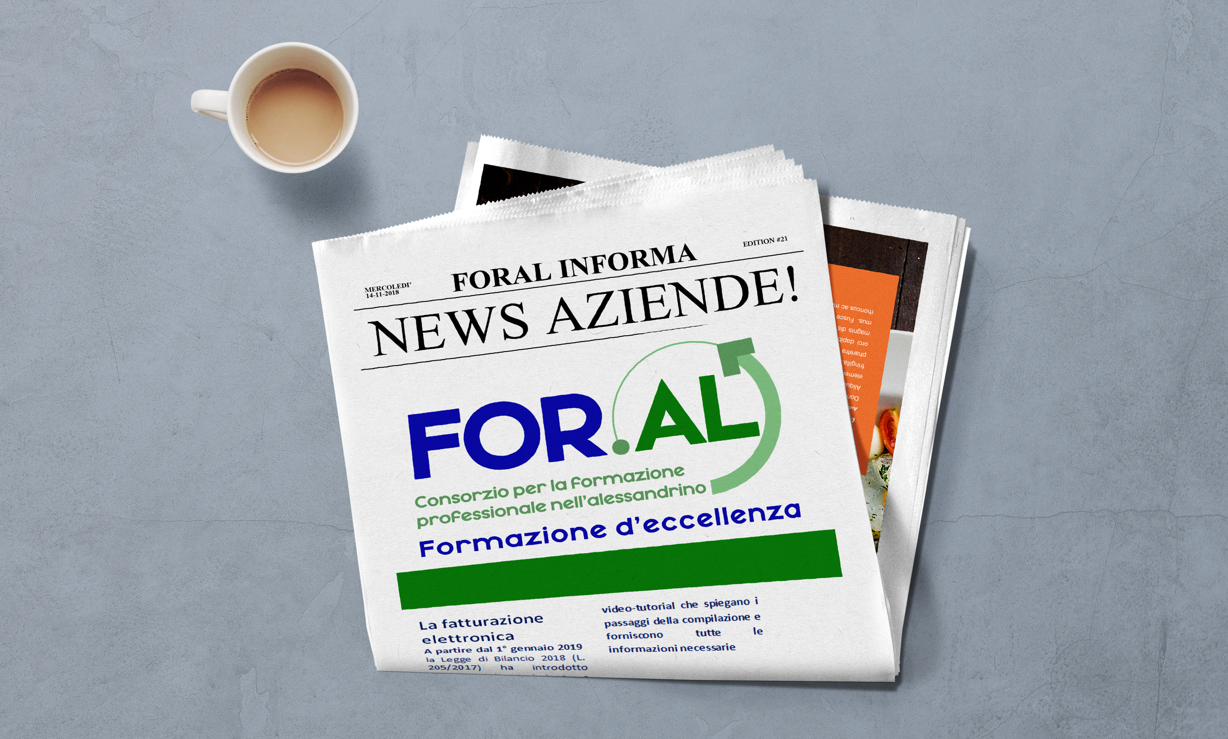 NEWS AZIENDE!  FOR.AL: Informa e Forma